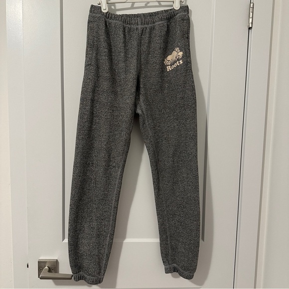 Roots Other - Roots Salt and Pepper Gray Jogger Style Sweatpants Size XXS Kids